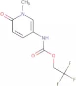 2,2,2-Trifluoroethyl N-(1-methyl-6-oxo-1,6-dihydropyridin-3-yl)carbamate