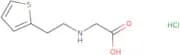 2-{[2-(Thiophen-2-yl)ethyl]amino}acetic acid hydrochloride