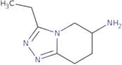 3-Ethyl-5H,6H,7H,8H-[1,2,4]triazolo[4,3-a]pyridin-6-amine