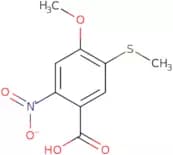 4-Methoxy-5-(methylsulfanyl)-2-nitrobenzoic acid