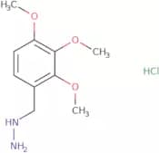 [(2,3,4-Trimethoxyphenyl)methyl]hydrazine hydrochloride