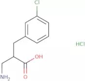 3-Amino-2-[(3-chlorophenyl)methyl]propanoic acid hydrochloride