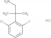 2-(2-Chloro-6-fluorophenyl)-2-methylpropan-1-amine hydrochloride