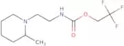 2,2,2-Trifluoroethyl N-[2-(2-methylpiperidin-1-yl)ethyl]carbamate