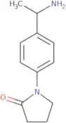 1-[4-(1-Aminoethyl)phenyl]pyrrolidin-2-one