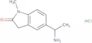 5-(1-Aminoethyl)-1-methyl-2,3-dihydro-1H-indol-2-one hydrochloride