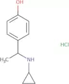 4-[1-(Cyclopropylamino)ethyl]phenol hydrochloride