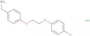 (4-{2-[(4-Chlorophenyl)sulfanyl]ethoxy}phenyl)methanamine hydrochloride