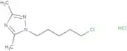 1-(5-Chloropentyl)-3,5-dimethyl-1H-1,2,4-triazole hydrochloride