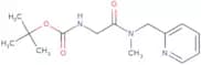 tert-Butyl N-{[methyl(pyridin-2-ylmethyl)carbamoyl]methyl}carbamate