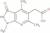 2-{1,4,6-Trimethyl-3-oxo-1H,2H,3H-pyrazolo[3,4-b]pyridin-5-yl}acetic acid