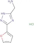 [3-(Furan-2-yl)-1H-1,2,4-triazol-5-yl]methanamine hydrochloride