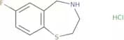 7-Fluoro-2,3,4,5-tetrahydro-1,4-benzothiazepine hydrochloride