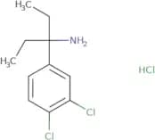 3-(3,4-Dichlorophenyl)pentan-3-amine hydrochloride