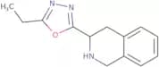 3-(5-Ethyl-1,3,4-oxadiazol-2-yl)-1,2,3,4-tetrahydroisoquinoline