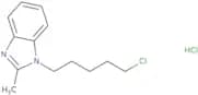 1-(5-Chloropentyl)-2-methyl-1H-1,3-benzodiazole hydrochloride