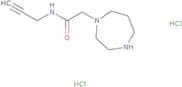 2-(1,4-Diazepan-1-yl)-N-(prop-2-yn-1-yl)acetamide dihydrochloride