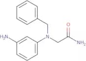 2-[(3-Aminophenyl)(benzyl)amino]acetamide