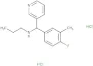 [(4-Fluoro-3-methylphenyl)(pyridin-3-yl)methyl](propyl)amine dihydrochloride