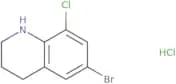 6-Bromo-8-chloro-1,2,3,4-tetrahydroquinoline hydrochloride