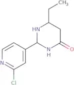 2-(2-Chloropyridin-4-yl)-6-ethyl-3,4-dihydropyrimidin-4-one