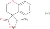 4-(Dimethylamino)-3,4-dihydro-2H-1-benzopyran-4-carboxylic acid hydrochloride