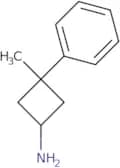 3-Methyl-3-phenylcyclobutan-1-amine