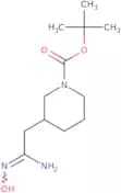 tert-Butyl 3-[(N'-hydroxycarbamimidoyl)methyl]piperidine-1-carboxylate