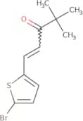 1-(5-Bromothiophen-2-yl)-4,4-dimethylpent-1-en-3-one