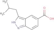 3-(2-Methylpropyl)-1H-indazole-5-carboxylic acid