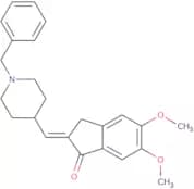 1-Benzyl-4-(5,6-dimethoxy-1-oxoindan-2-ylidene)methylpiperidine