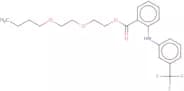 [(2-Butoxyethoxy)ethyl] 2-[(trifluoromethyl)phenylamino]benzoate