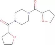 1,4-Bis[(tetrahydro-2-furanyl)carbonyl]-piperazine
