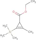 Ethyl 2-methyl-3-(trimethylsilyl)cycloprop-2-ene-1-carboxylate
