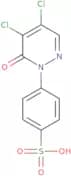 4-(4,5-Dichloro-6-oxo-1,6-dihydropyridazin-1-yl)benzene-1-sulfonic acid