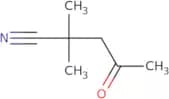 2,2-Dimethyl-4-oxopentanenitrile