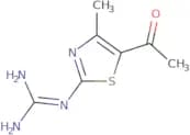 N-(5-Acetyl-4-methyl-1,3-thiazol-2-yl)guanidine