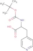 2-{[(tert-Butoxy)carbonyl]amino}-3-(pyridin-4-yl)propanoic acid