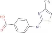 4-[(4-Methyl-1,3-thiazol-2-yl)amino]benzoic acid