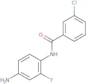 N-(4-Amino-2-fluorophenyl)-3-chlorobenzamide