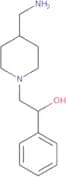 2-[4-(Aminomethyl)piperidin-1-yl]-1-phenylethan-1-ol