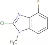 2-Chloro-4-fluoro-1-methyl-1H-1,3-benzodiazole