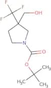 tert-butyl 3-(hydroxymethyl)-3-(trifluoromethyl)pyrrolidine-1-carboxylate