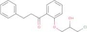 1-[2-(3-Chloro-2-hydroxypropoxy)phenyl]-3-phenyl-1-propanone
