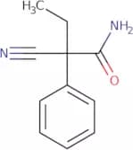 rac-2-Cyano-2-phenylbutanamide