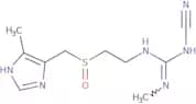 N-Cyano-N'-methyl-N''-[2-[(5-methyl-1H-imidazol-4-yl)methylsulphinyl]ethyl]guanidine