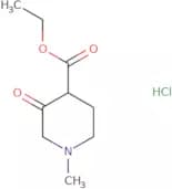 Ethyl 1-methyl-3-oxopiperidine-4-carboxylate hydrochloride
