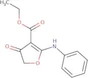 Ethyl 2-anilino-4-oxo-4,5-dihydro-3-furancarboxylate