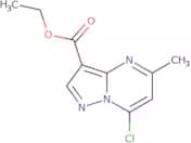 ethyl 7-chloro-5-methylpyrazolo[1,5-a]pyrimidine-3-carboxylate