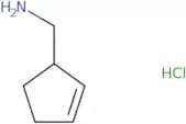 1-(Cyclopent-2-en-1-yl)methanamine hydrochloride